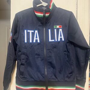 Style Venezia Italia Navy Bomber Jacket Kids 5/6